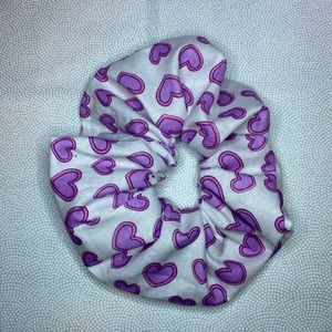Purple Heart Scrunchie